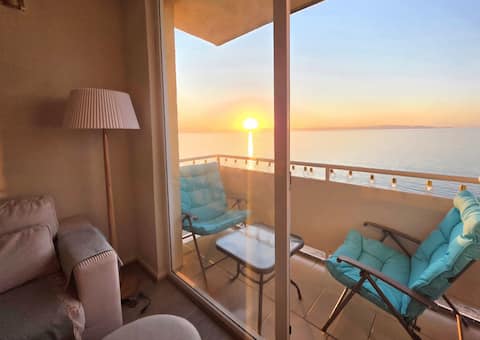 Popular Airbnb listing: Beachfront apartment, BellaVista, Tomé in Tomé