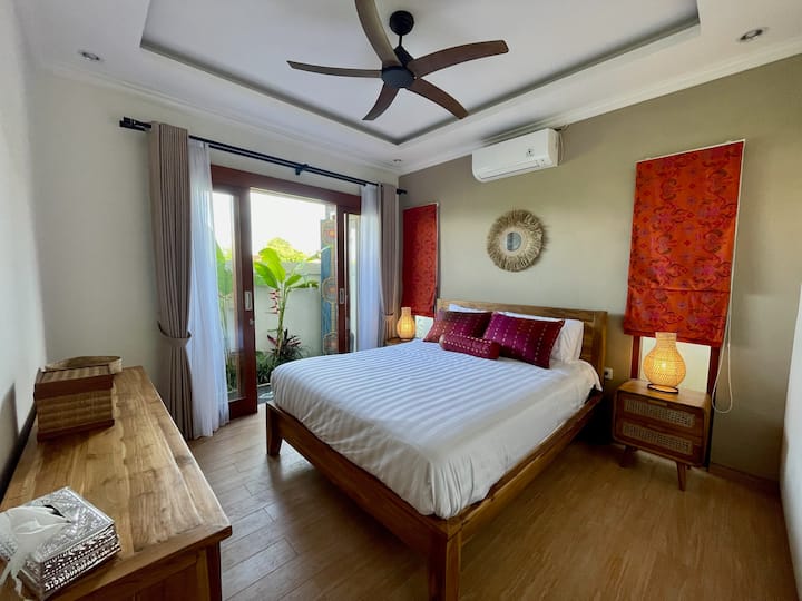 3 Bdr Villa W/pool And Rice Field Views In Sanur - Sanur