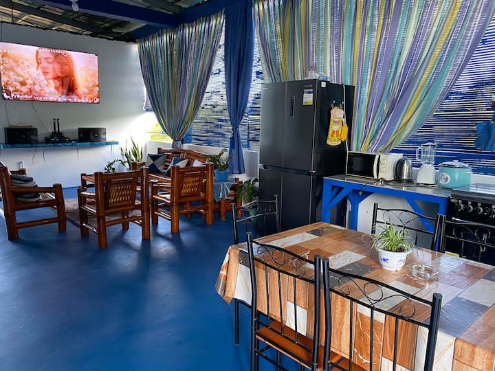 Welcome To My Blue And White Simple House - Dipolog City