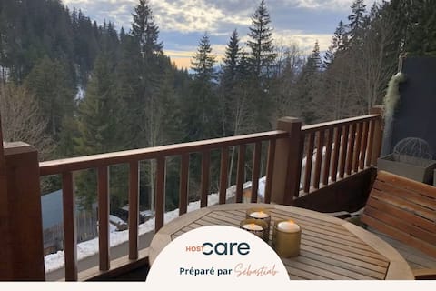 Popular Airbnb listing: Le Paddington: For family - Espace Diamant in Cohennoz