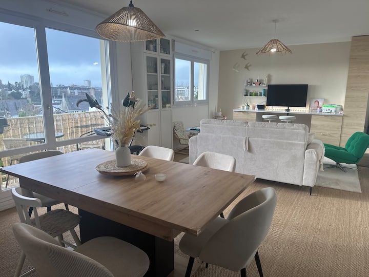 Appartement Familial Au Dernier éTage  6 Pers. - Brest