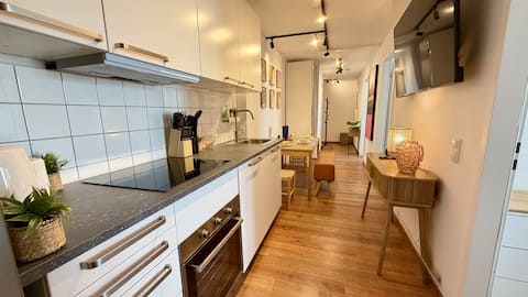 Leistungsstarkes Airbnb: Stylish, central& modern 3BR Apartment up to 7 Pax in Obersendling