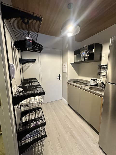 Popular Airbnb listing: Modern studio next to Butantã Metro in Butantã