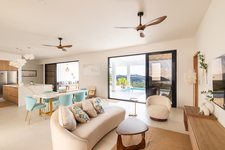 Casa Corazón - Modern 3 Bdrm Home, Wifi, Ac, Pool - San Juan del Sur