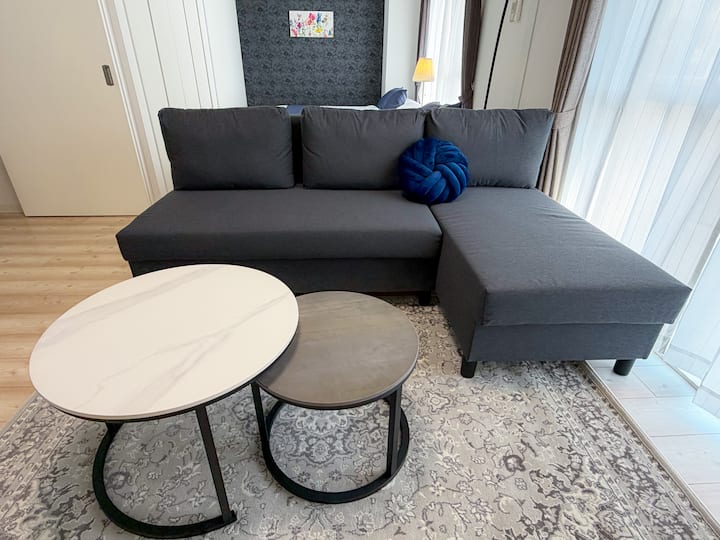 Bd61 Roomy 54㎡ 2bedroom | Projector | Max 6 Guests - Hiroshima