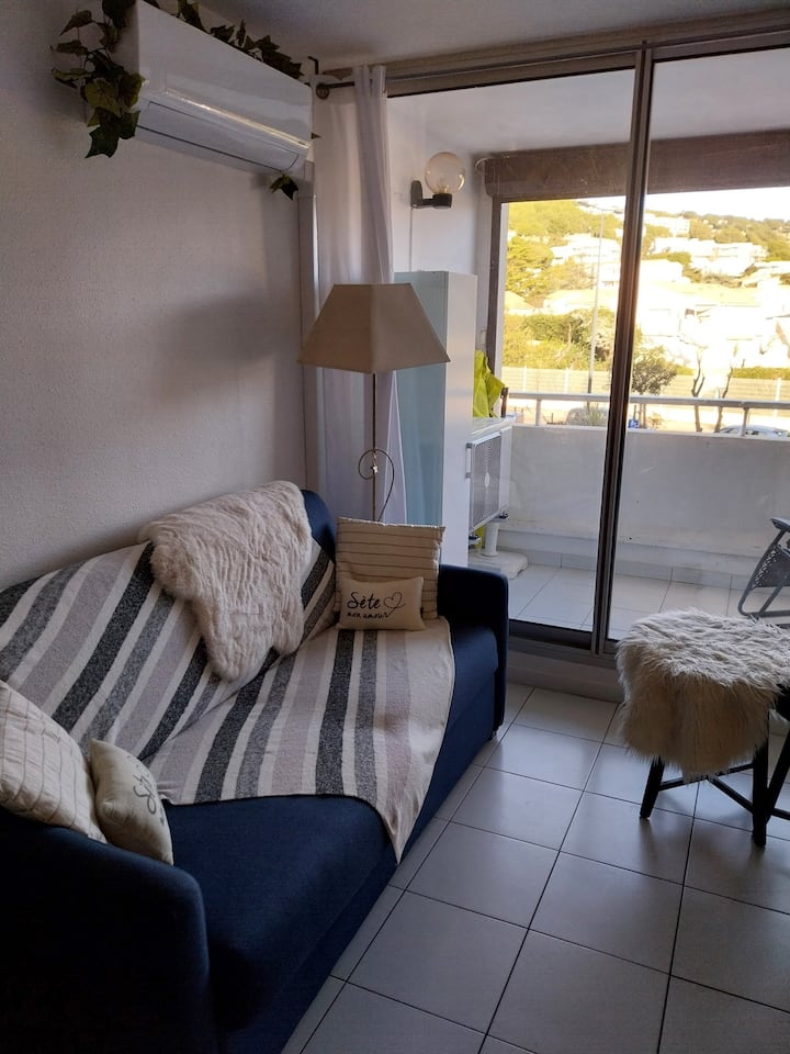 Studio Cosy Pour 4 Personnes Résidence Privée - Loupian