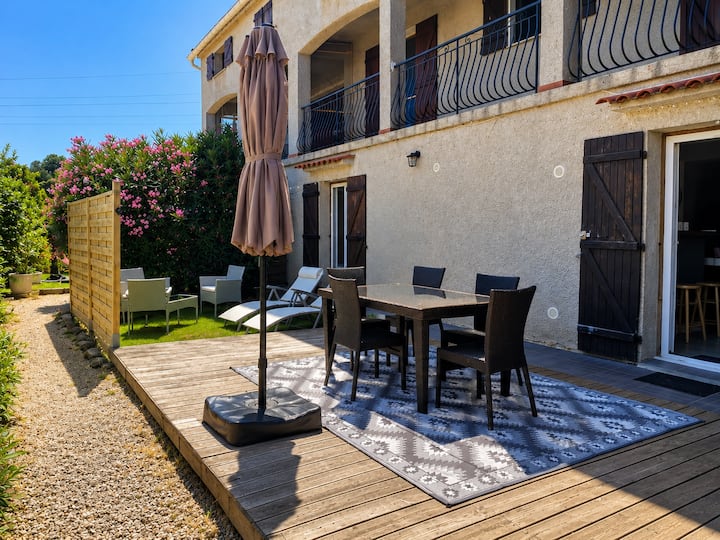 T2 Avec Terrasse Privée & Barbecue  Calme - Bastelicaccia