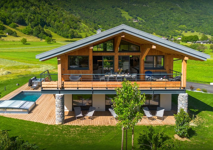 Les Alpes éTé Comme Hiver Dans Un Cadre Rural - Albertville