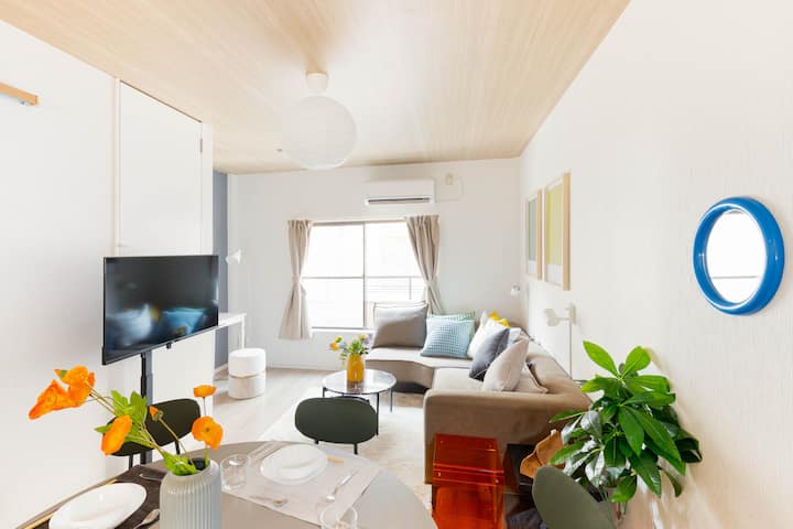 75㎡ Spacious House｜sleeps 13｜9-min To Teradacho - Osaka