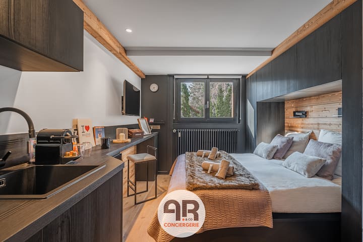 Luxury Alpine Room - Proche Centre Et Pistes - Megève
