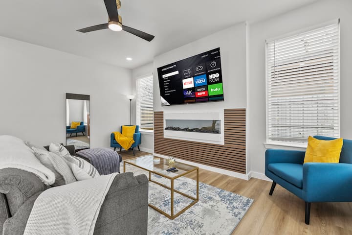 Spacious & Bright 3br/3ba | Sleeps 9 | Fifa 2026 - Dallas, TX