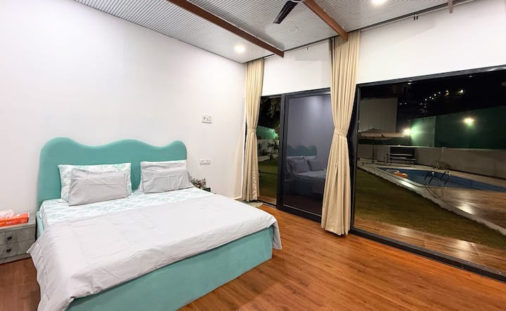 Boutique Cinematic Container Villa · Private Pool · 3BHK · Mumbai · Sleeps 12 - 3
