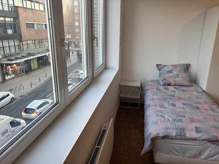 Chambre Privée Avec 3 Lits, Avec Espaces Communs - Dunkerque