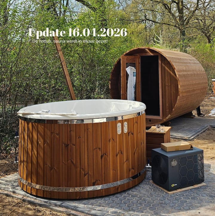 Boshuis Kids, Hottub, Sauna | Luxe Japandi & Uniek - Steenwijk