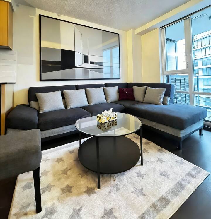 Yvr Traveler’s Choice:chic 1br In Central Richmond - Delta