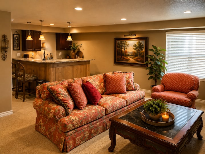 Cozy 2br Basement Suite Golf, Fireplace, Rec Pool - Highlands Ranch, CO