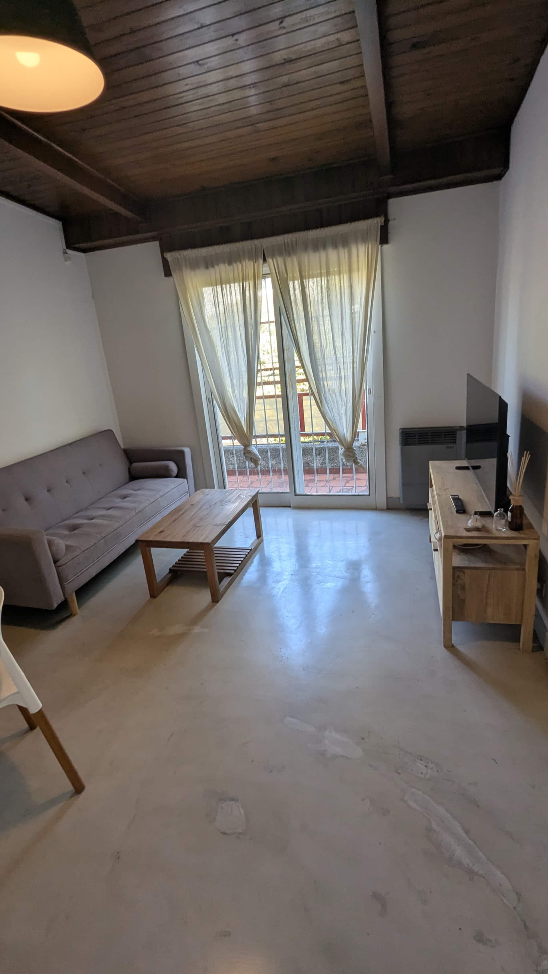 Apartment with balcony and terrace grill in Palermo