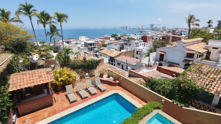 4br Retreat With Pool, Jacuzzi, Prime Location - Puerto Vallarta