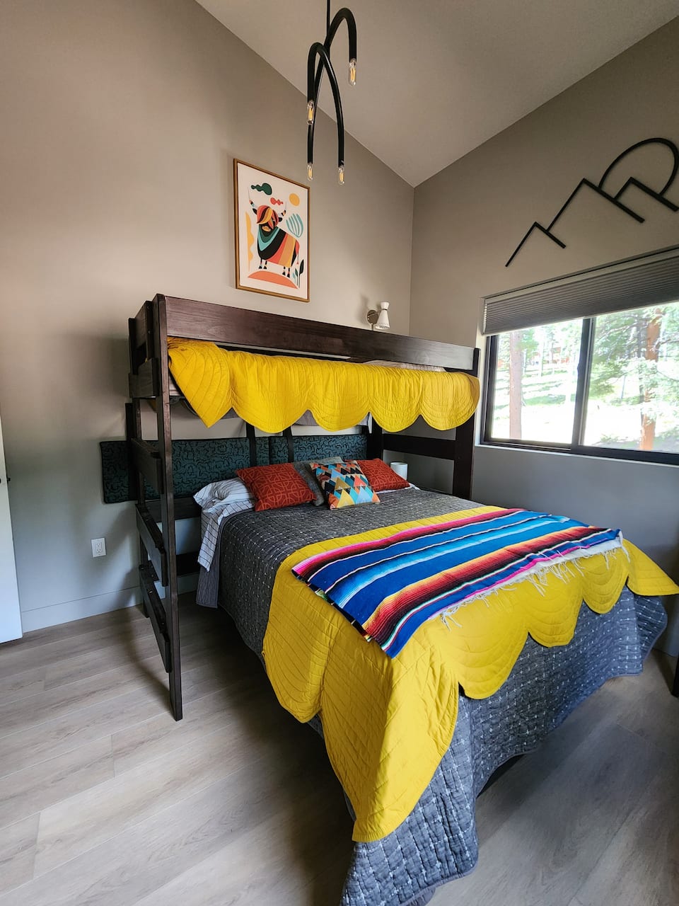 Bedroom 2 — Queen & Bunk