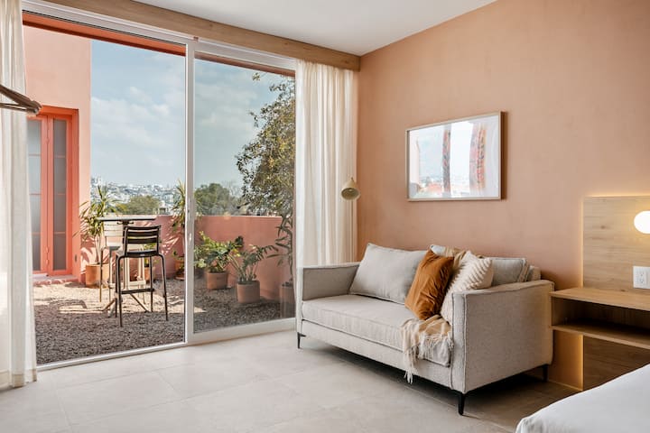 Centro Suite Doble Con Terraza - Querétaro