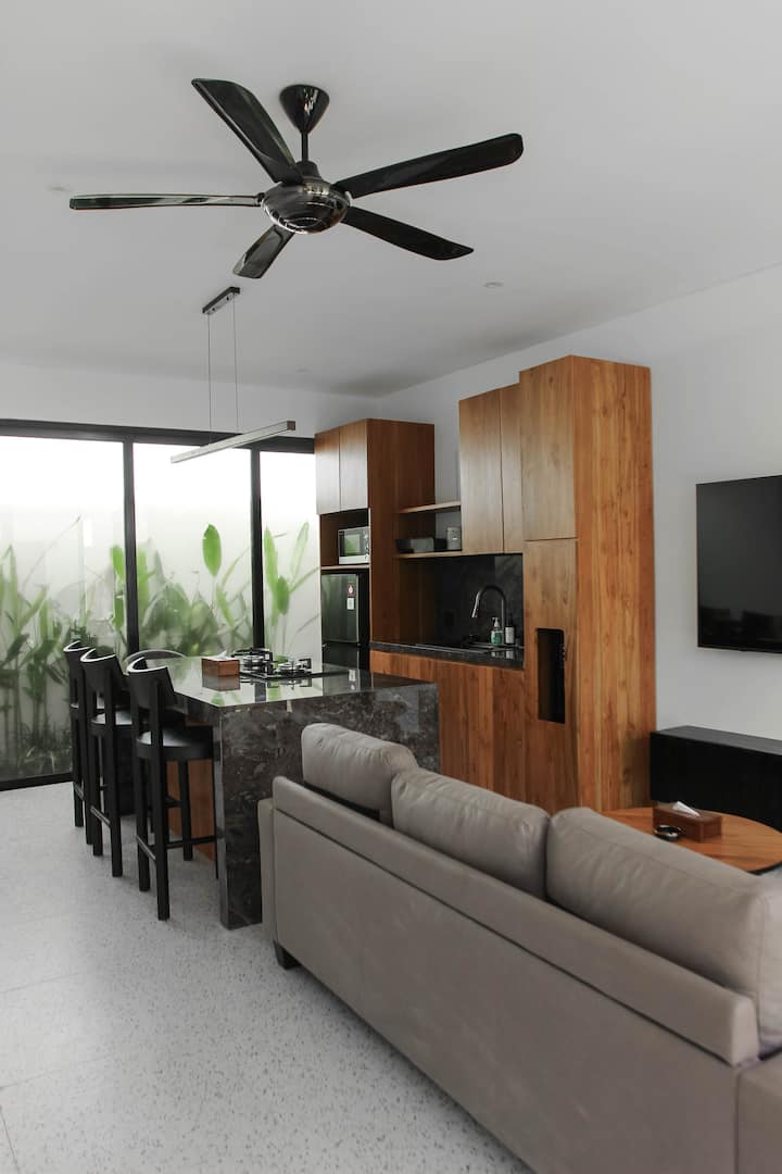 New 1br Cozy Private Pool Villa In Seminyak Center - Bali