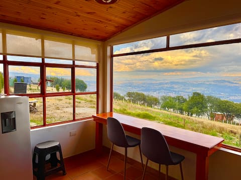 Popular Airbnb listing: Mirador San Vicente - Boyacense rural experience in Tunja