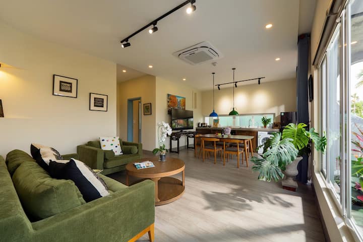 On The Ricefield/2 Bedrooms Apartment/pool/balcony - 호이안