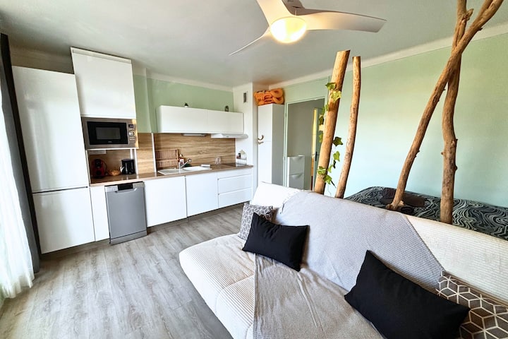 Cocon Marin – Plage à 50 M, Parking & Wi-fi - Canet-en-Roussillon