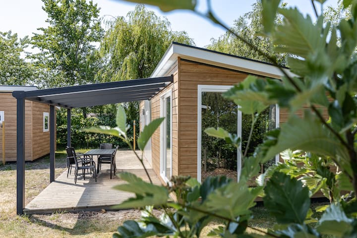 Spacious Chalet With Covered Terrace I Zeeland - Renesse
