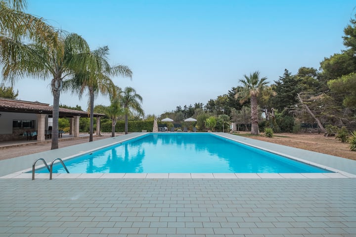 Villa Antonio - Appartamento In Villa Con Piscina - Nardò