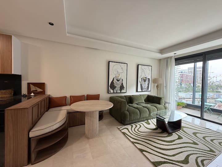 Charmant 2 Pièces Cfc - Piscine / Fitness - Casablanca