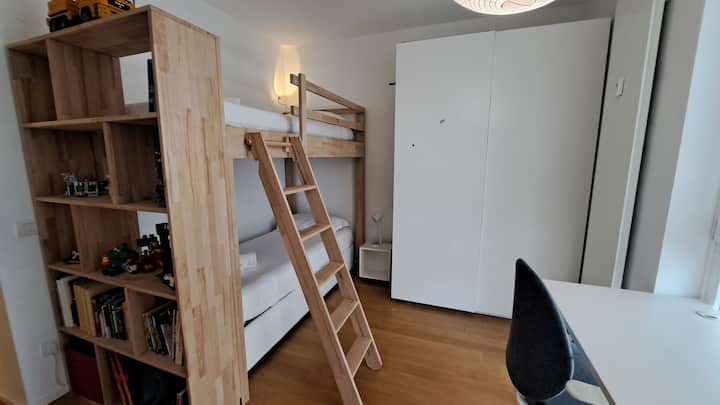 Habitación con litera para 2 personas