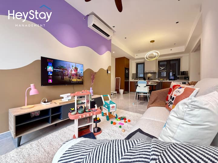 Kids Friendly Playground 2br 8pax| Paviliontrxmall - Kuala Lumpur