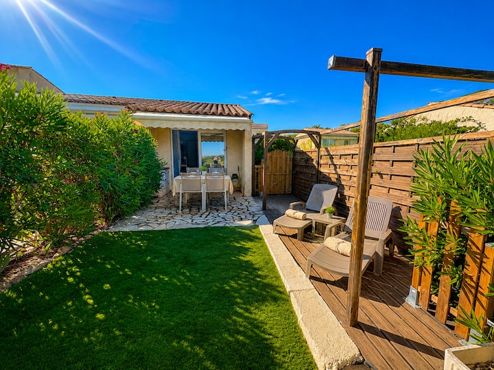 T2 Cosy/4pers/clim/plage à Pieds Avec Extérieur - Fréjus