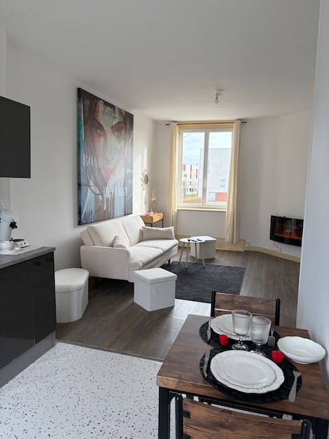 Top performing Airbnb: Charming little apartment in Bois Blancs