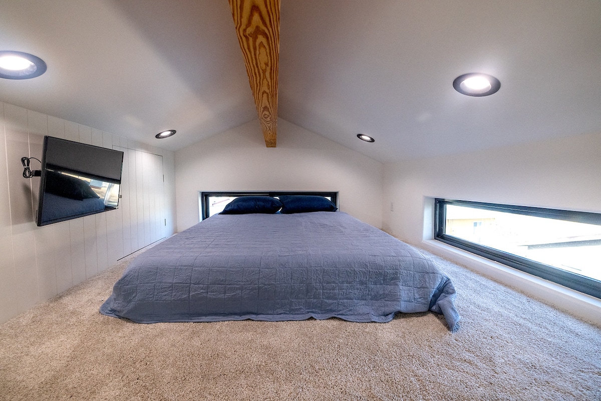 მშვიდი და კომფორტული საძინებელი