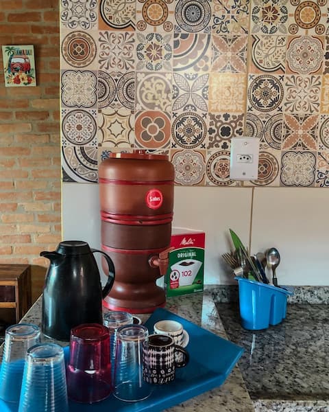Imóvel de sucesso: Chalé Bromélias • 800M from Vila • TV & BBQ em Lima Duarte