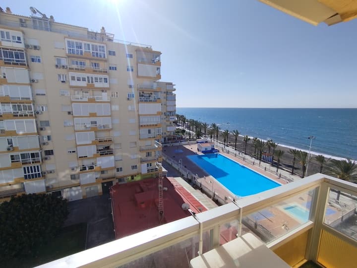 Algarrobo Costa 2 Dorm Vistas Al Mar Piscina Wi-fi - Torre del Mar