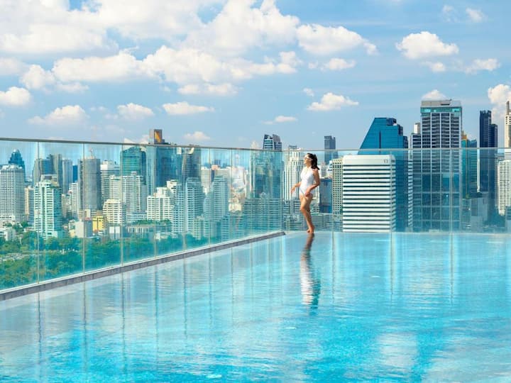 80sqm 2br Facing Benjakitti Park, By Mrt - Thailand