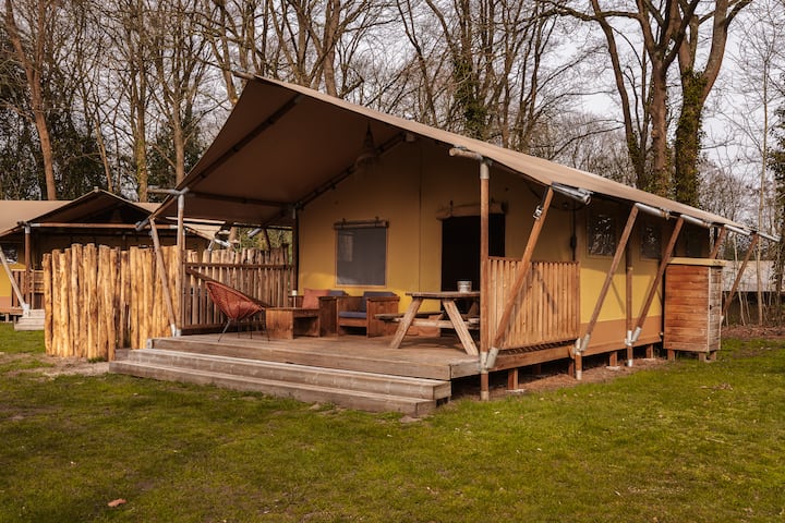 The Forest Tent | 5 Pers. | Heater - Naarden