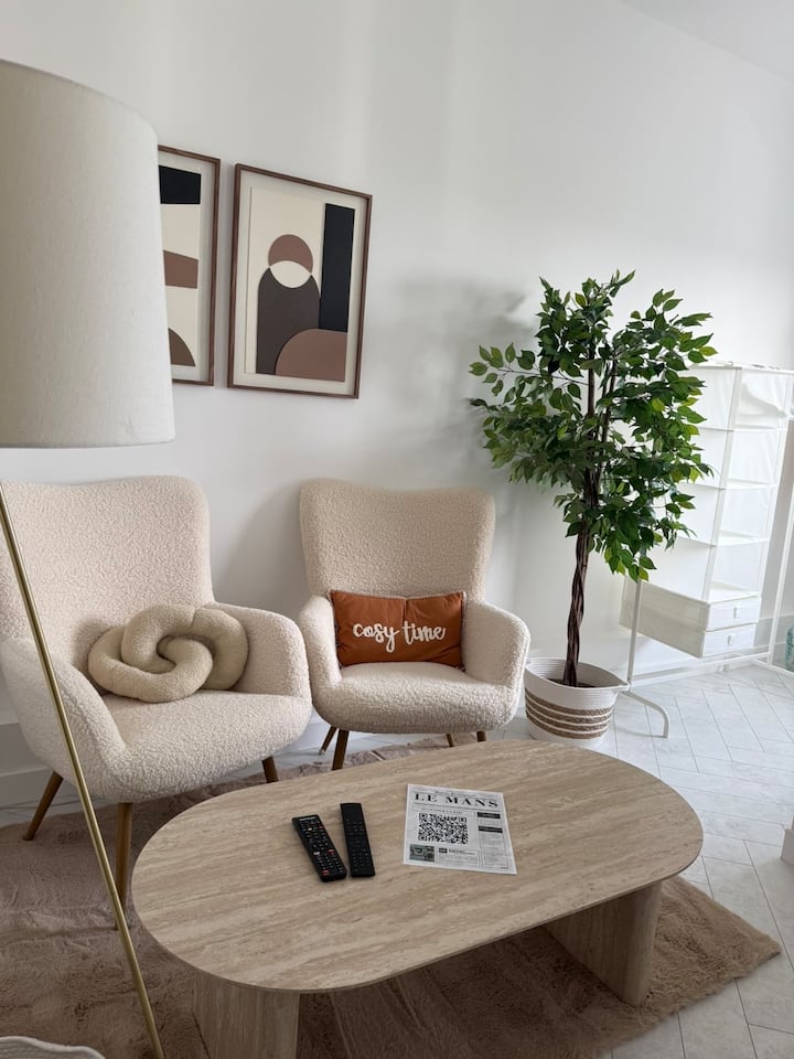 Appartement Moderne, Cosy – Idéal Séjour - Le Mans