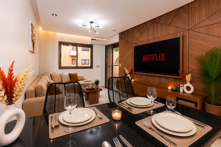 Bright & Cozy 1br | Heart Of Gueliz | Free Parking - Marrakech