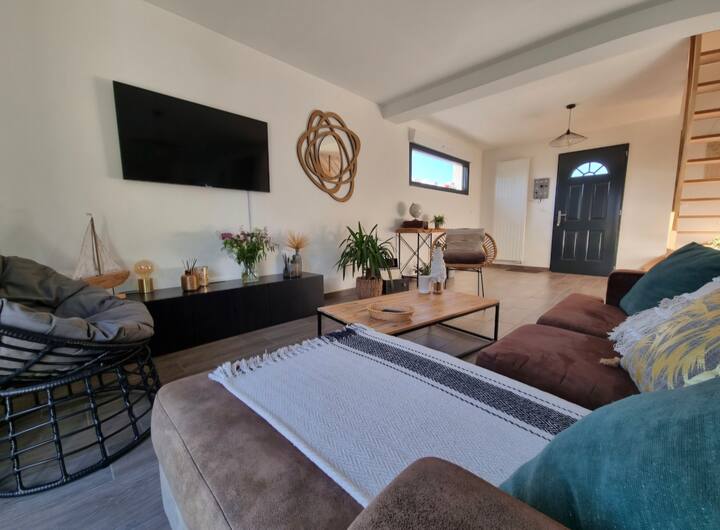 Maison Moderne Et Spacieuse – Jardin, Barbecue - Ouistreham