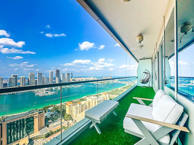 Sea View Retreat | Ain Dubai & Open Balcony — foto 2