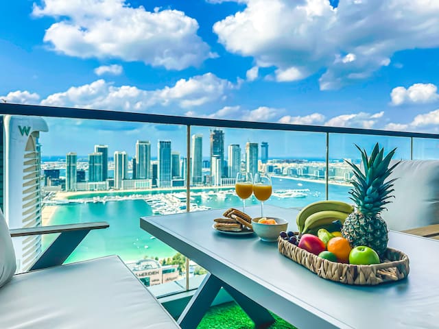 Sea View Retreat | Ain Dubai & Open Balcony