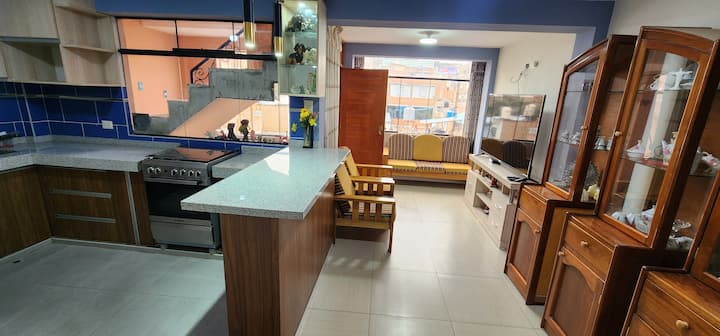 Hermoso Departamento En El Centro De Puno - Puno