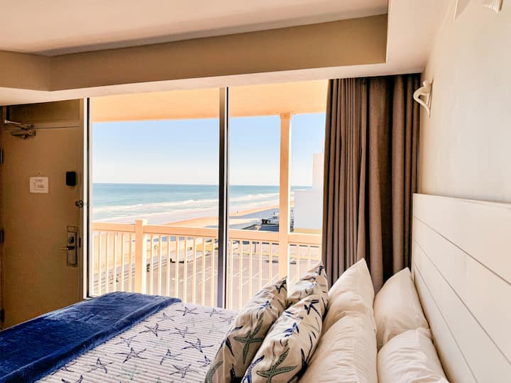 The Nautical | 1 Chambre En Bord De Mer | Balcon Commun - Daytona Beach, FL