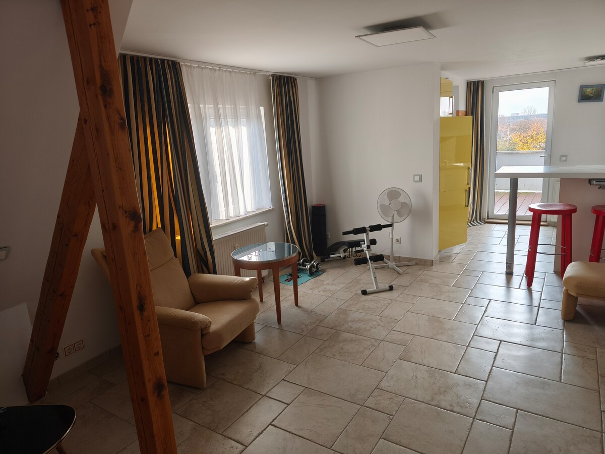 Top performing Airbnb: Maisonette with large terrace in Wahren