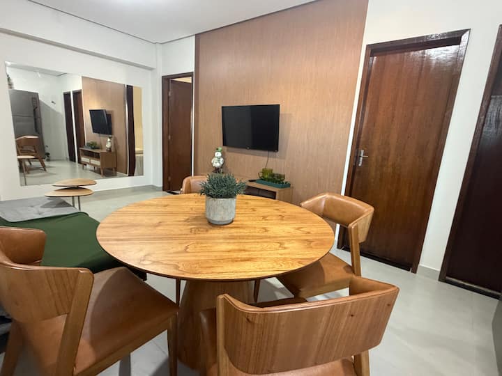101 Apartamento Lindo, Central 2 Quartos C/ar - Montes Claros