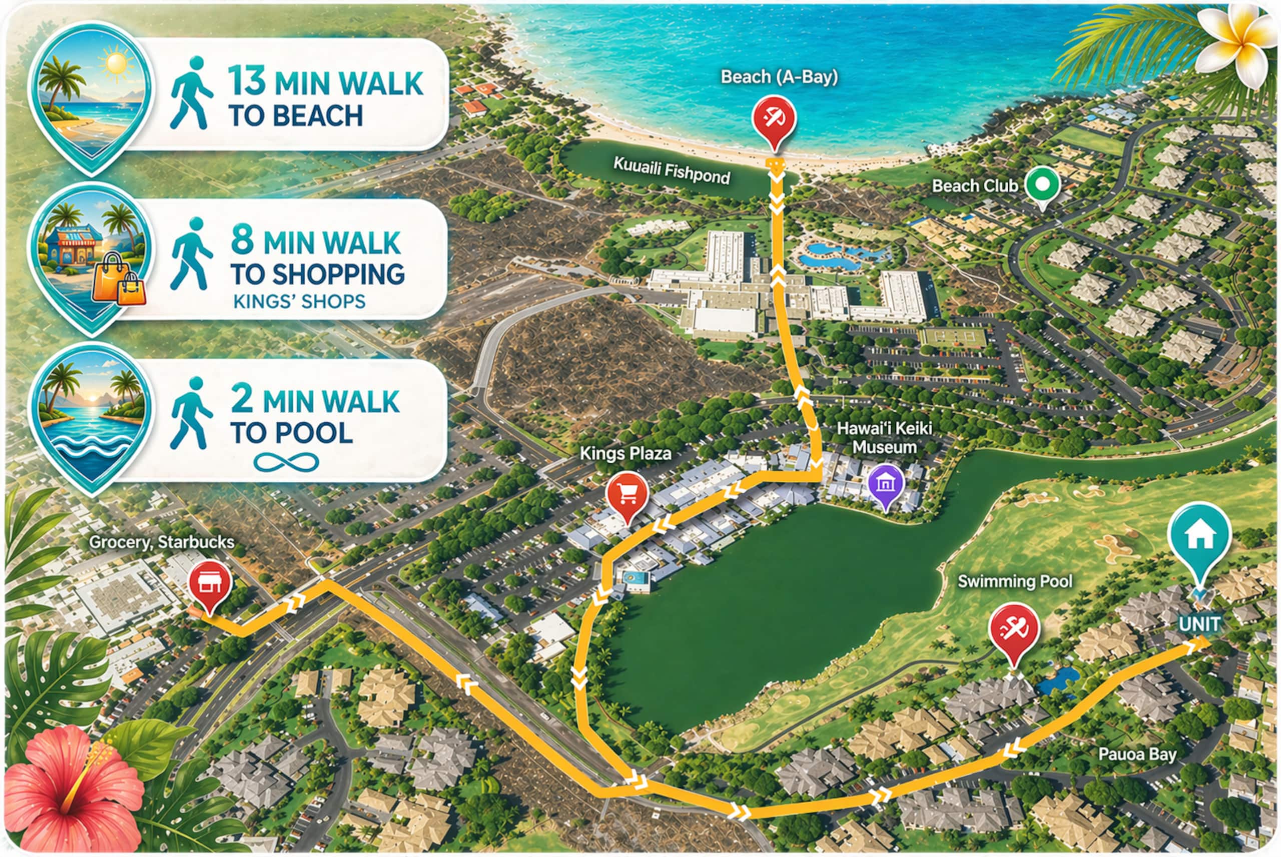 Condo in Waikōloa Beach · ★4.88 · 2 bedrooms · 4 beds · 2 baths - Photo 63